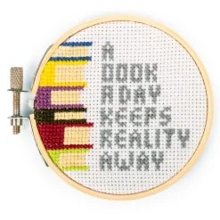A Book a Day Mini Cross Stitch Embroidery