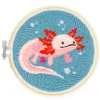 Axolotl Punch Needle