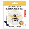 Bee Mini Cross Stitch Embroidery Kit