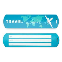 Blue Slap Luggage Tag