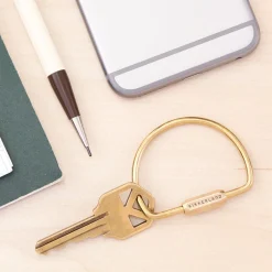 Brass Keyring