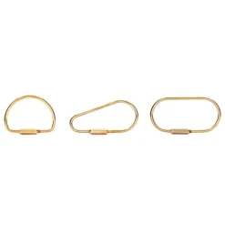Brass Keyring