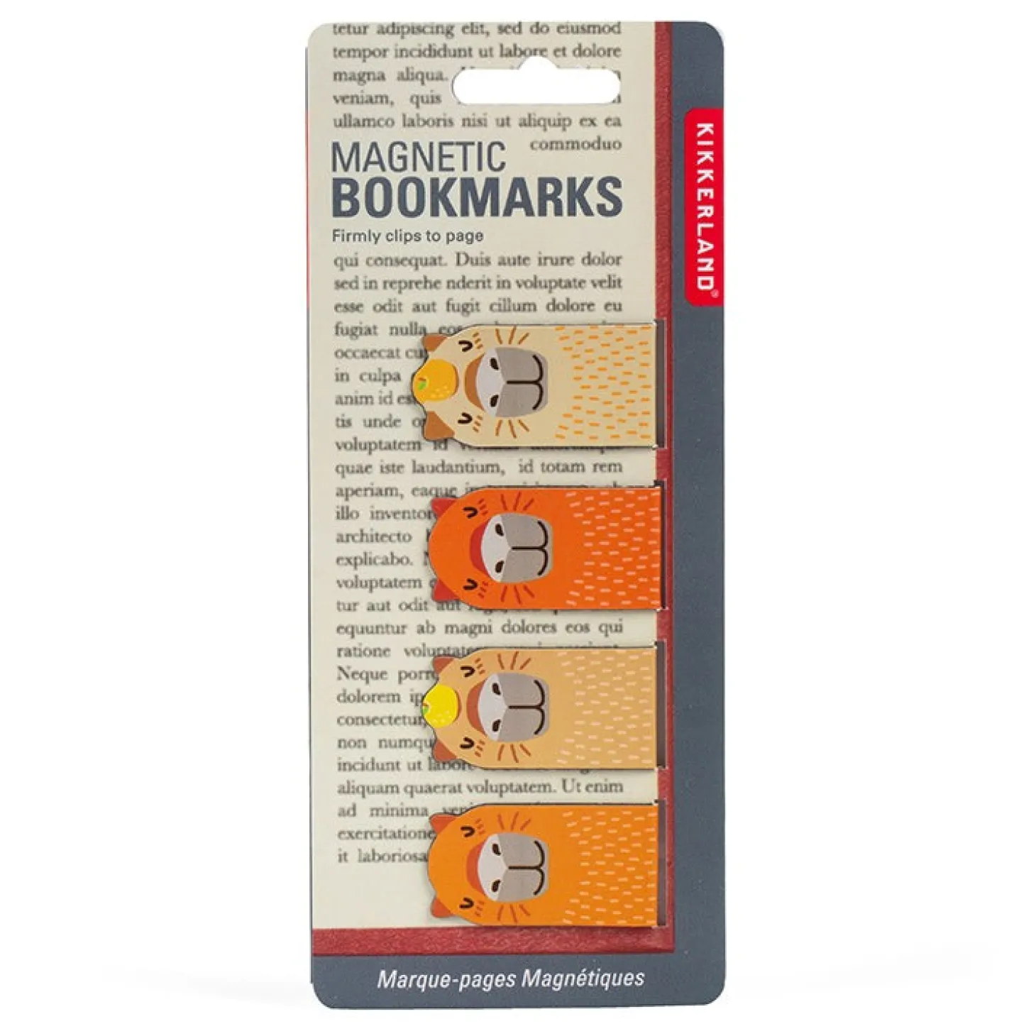 Capybara Magnetic Bookmarks