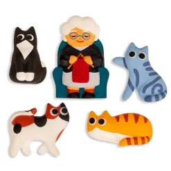 Cat Lady Magnets