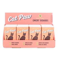 Cat Paw Match Box Emery Boards