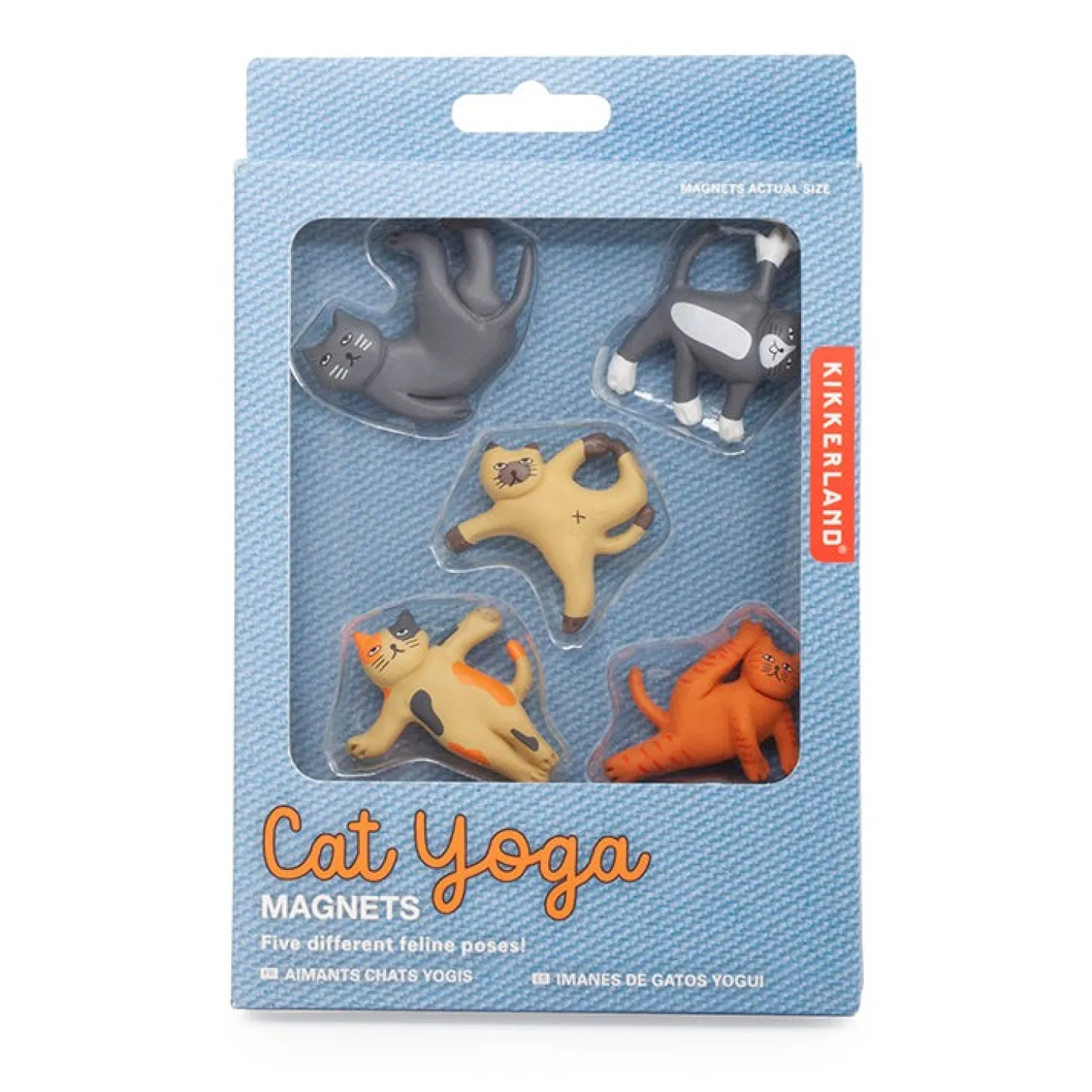 Cat Yoga Magnets