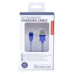 Chevron Cotton Bradied Charging Cord