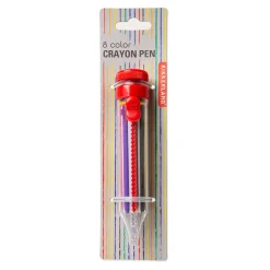 8 Color Crayon Pen