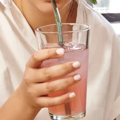 Colorful Reusable Glass Straws