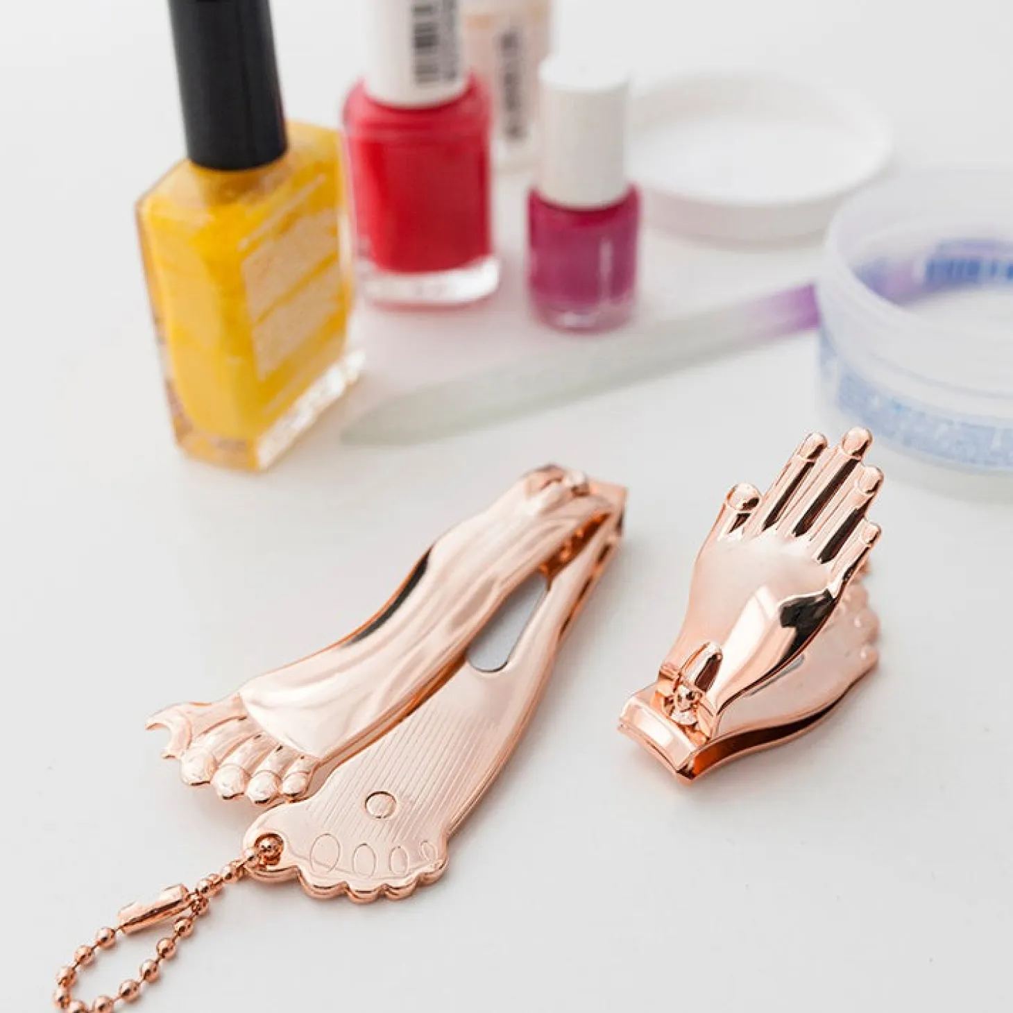 Copper Hand & Foot Nail Clipper Set