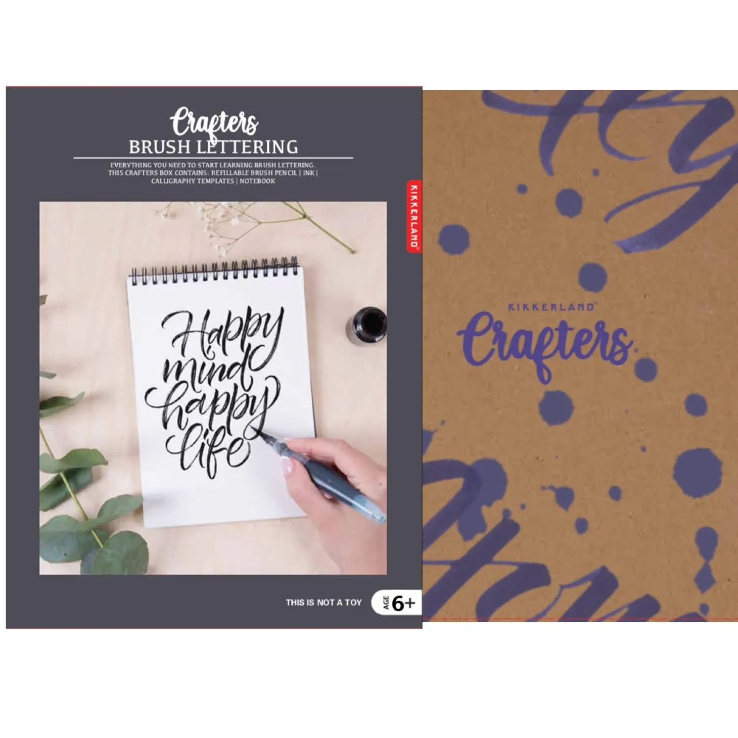 Crafters Brush Lettering Kit