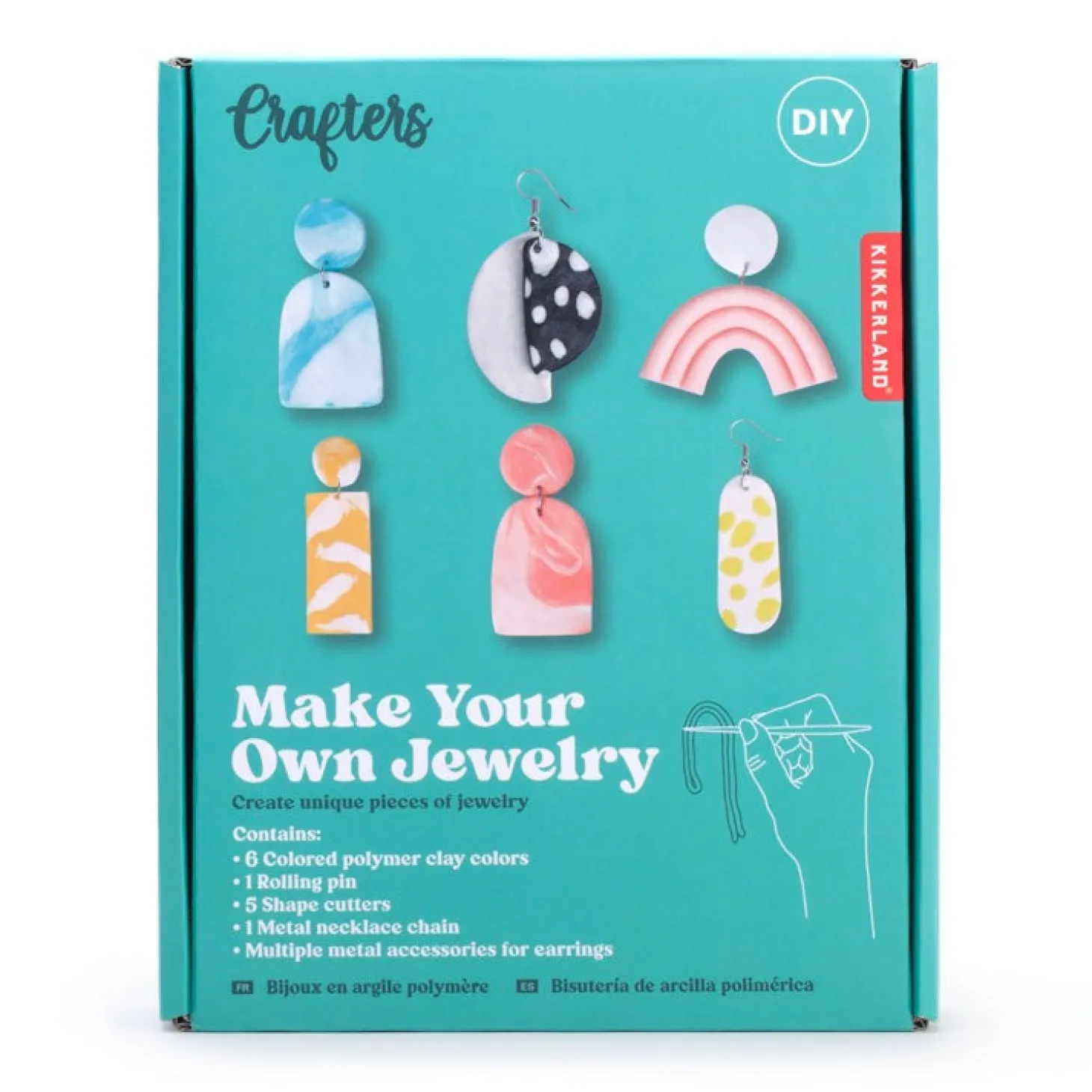 Crafters Clay Jewelry Kit
