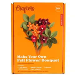 Crafter's DIY Felt Flower Bouquet