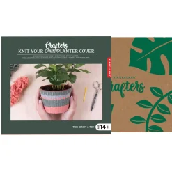 Crafters Knit Your Own Planter Cover Kit
