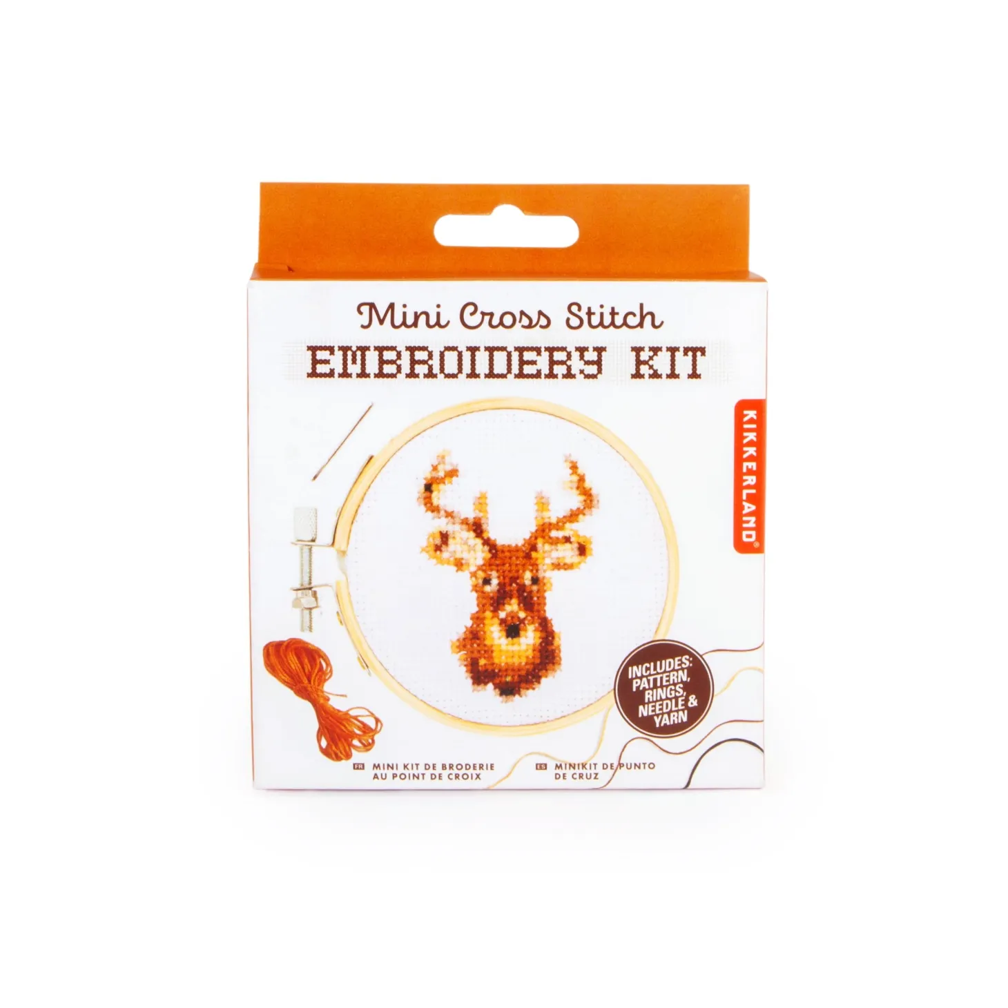 Deer Mini Cross Stitch Embroidery Kit