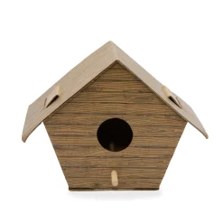 DIY Log Cabin Bird House