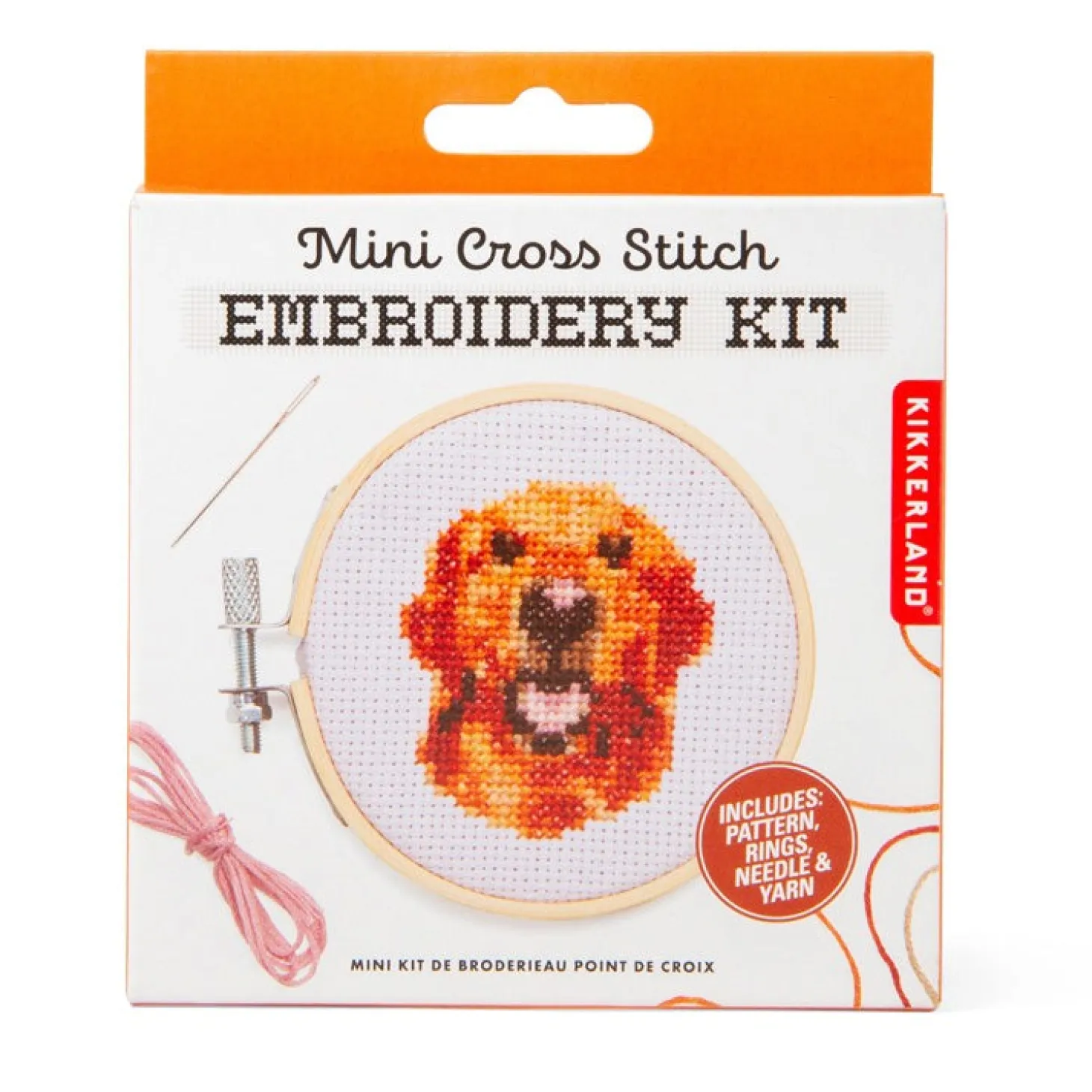 Dog Mini Cross Embroidery Kit