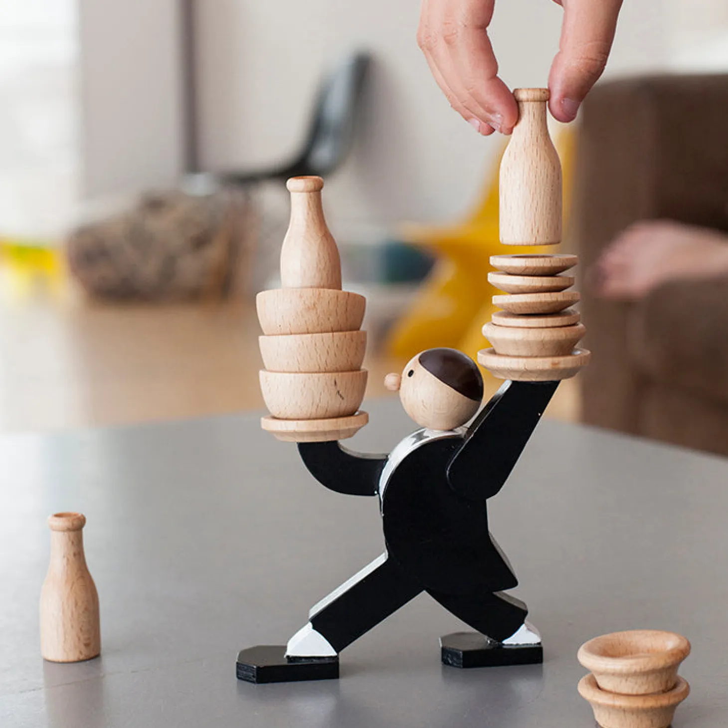 Don't Tip The Waiter Stacking Game