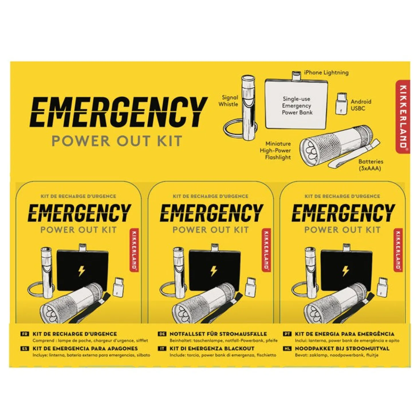 Emergency Power Out Kit