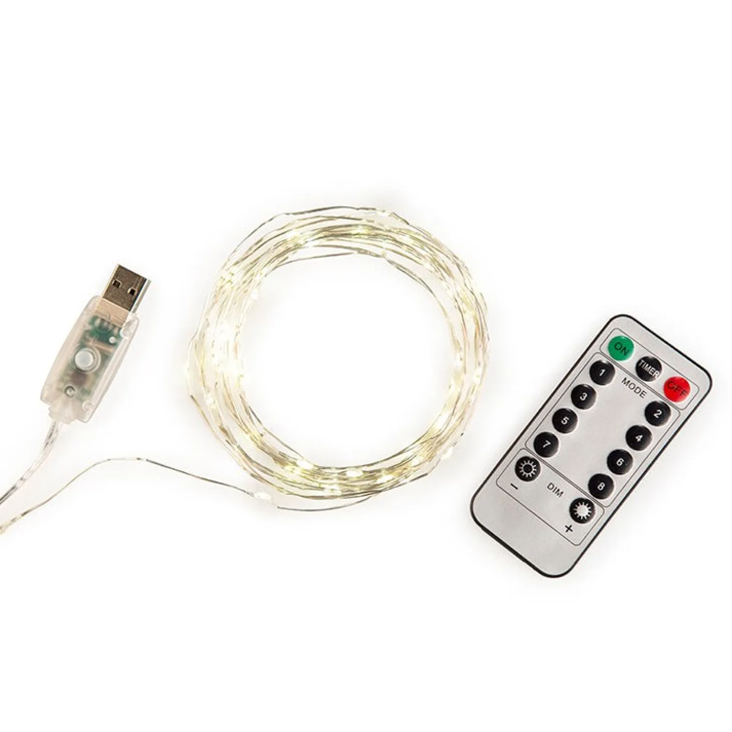 Extra Long! Silver String Lights