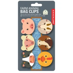Farm Animal Bag Clips