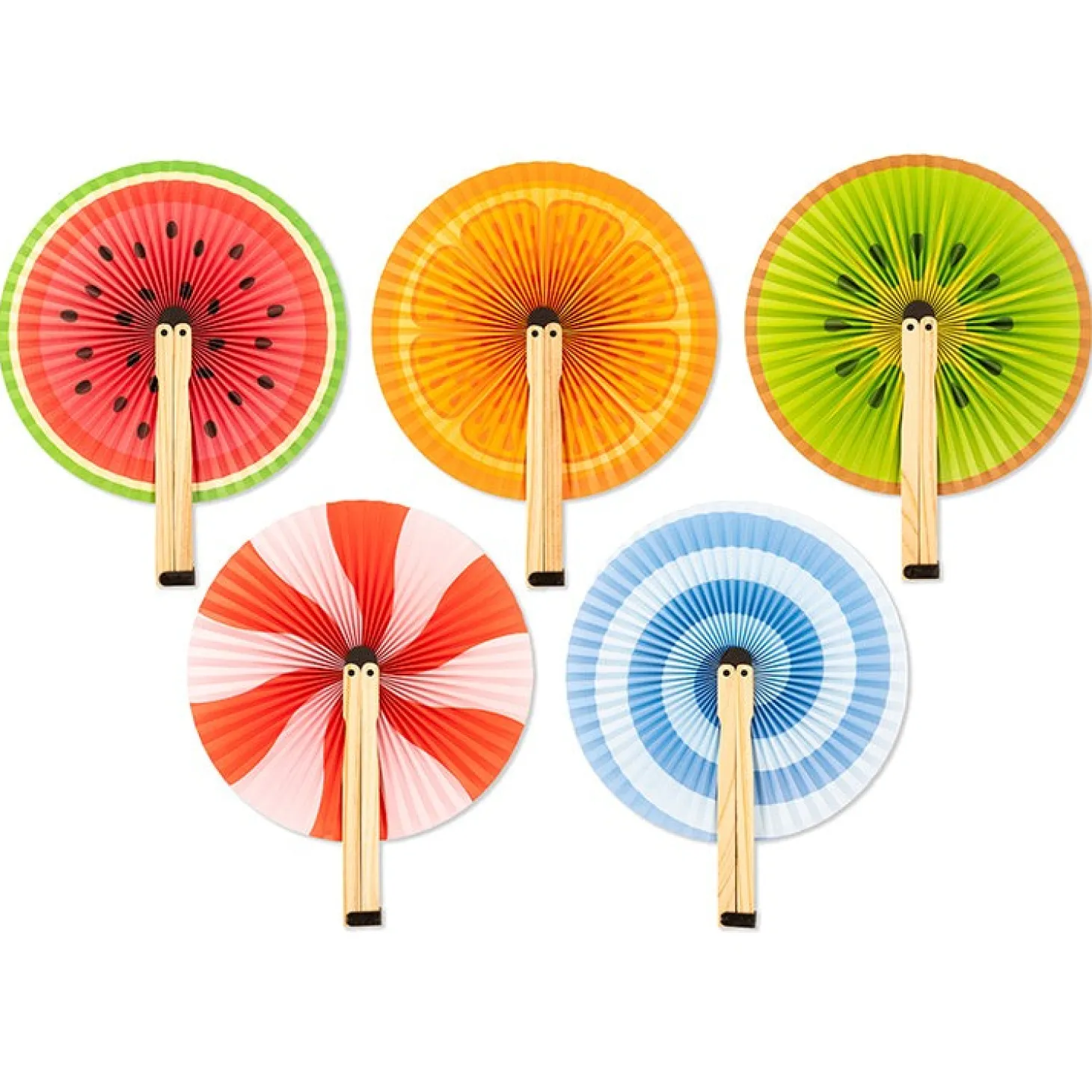 Fruity & Sweet Paper Fans