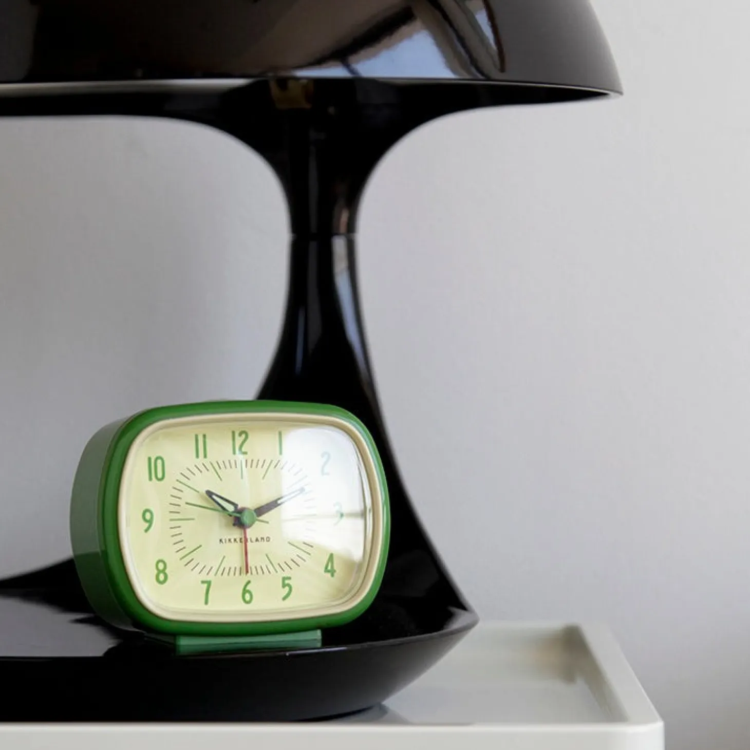 Green Retro Alarm Clock