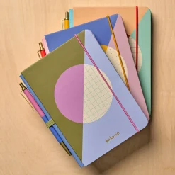 Inkerie Grid Mini Notebook & Pen