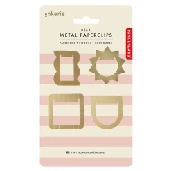 Inkerie 3 in 1 Metal Paper Clips