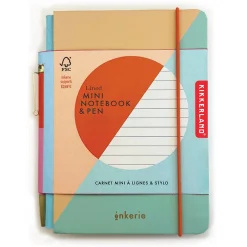 Inkerie Lined Mini Notebook & Pen