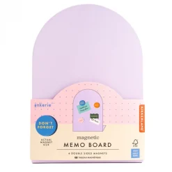 Inkerie Purple Magnetic Memo Board