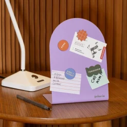 Inkerie Purple Magnetic Memo Board