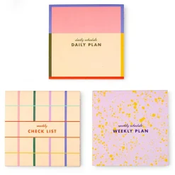 Inkerie Set of 3 Sticky Note Memo Pads