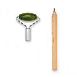 Jade Roller with Pen