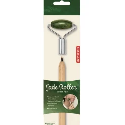 Jade Roller with Pen