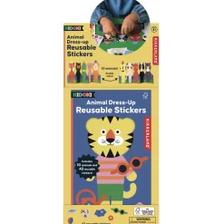 Kidoki Animal Dress-up Reusable Stickers