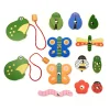 Kidoki Catch a Bug Wooden Fishing Game