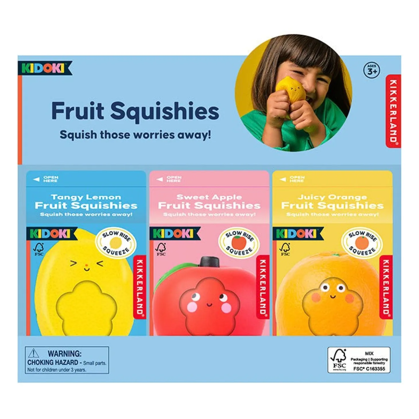 Kidoki Fruit Squishies