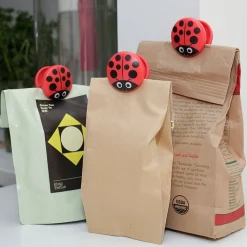 Ladybug Bag Clips