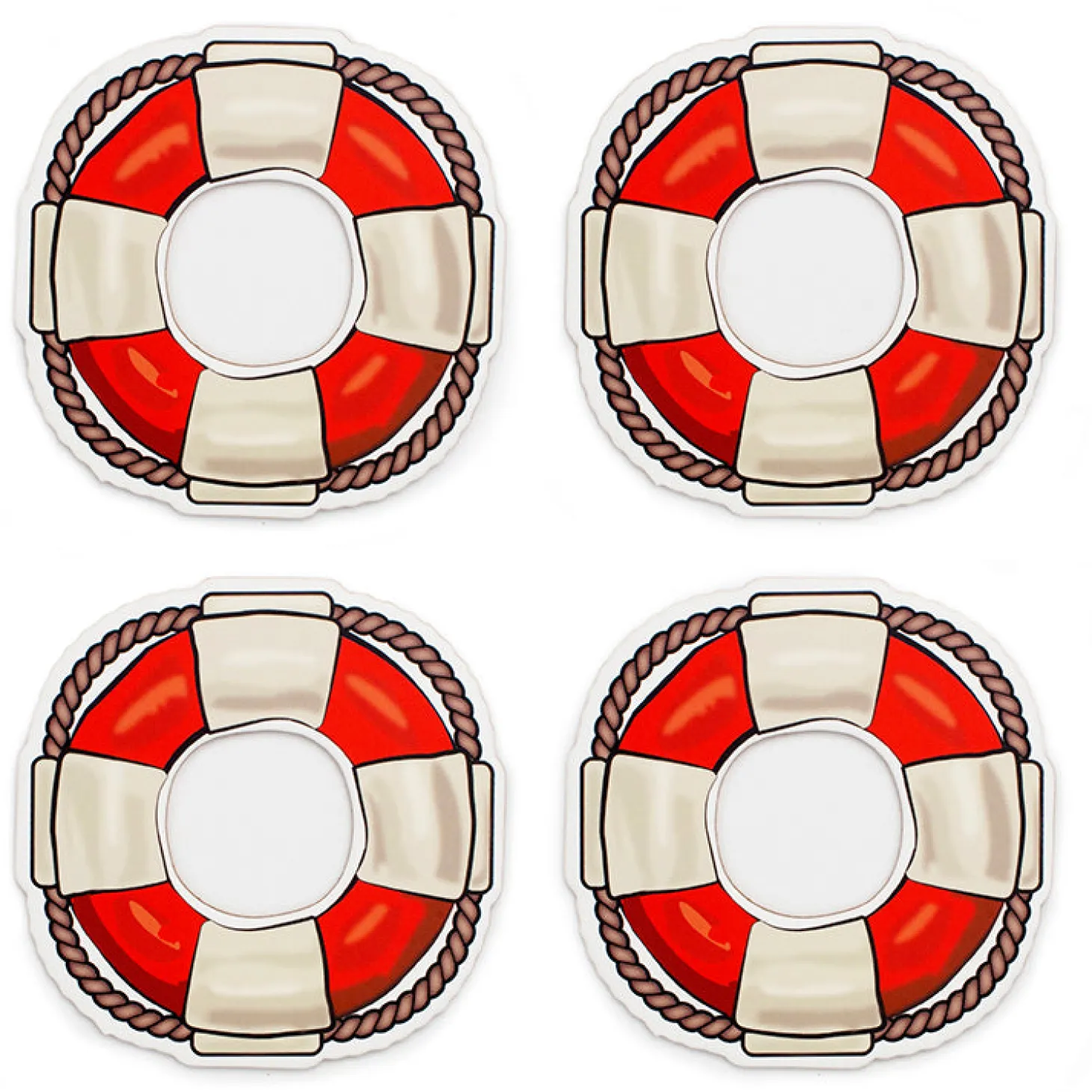 Lifesaver Coasters