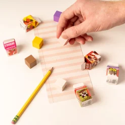 Milk Carton Scented Erasers