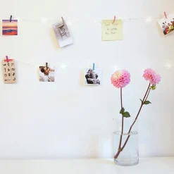 Mini Clothespin String Lights