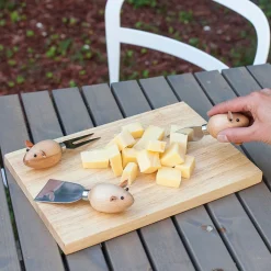Mouse Cheese Knives