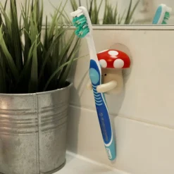 Mushroom Toothbrush Holder