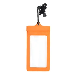Orange Waterproof Phone Sleeve