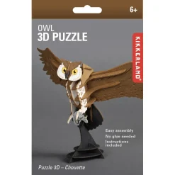 Owl 3d Puzzle