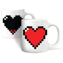 Pixel Heart Morph Mug