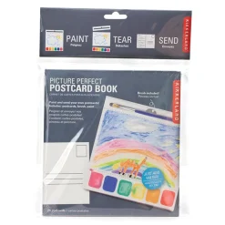 Postcard Paint Book