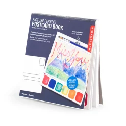 Postcard Paint Book