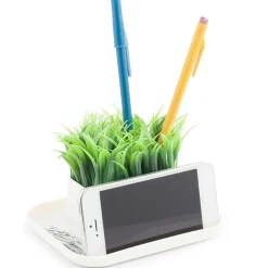 Potted Phone stand and Pen Holder